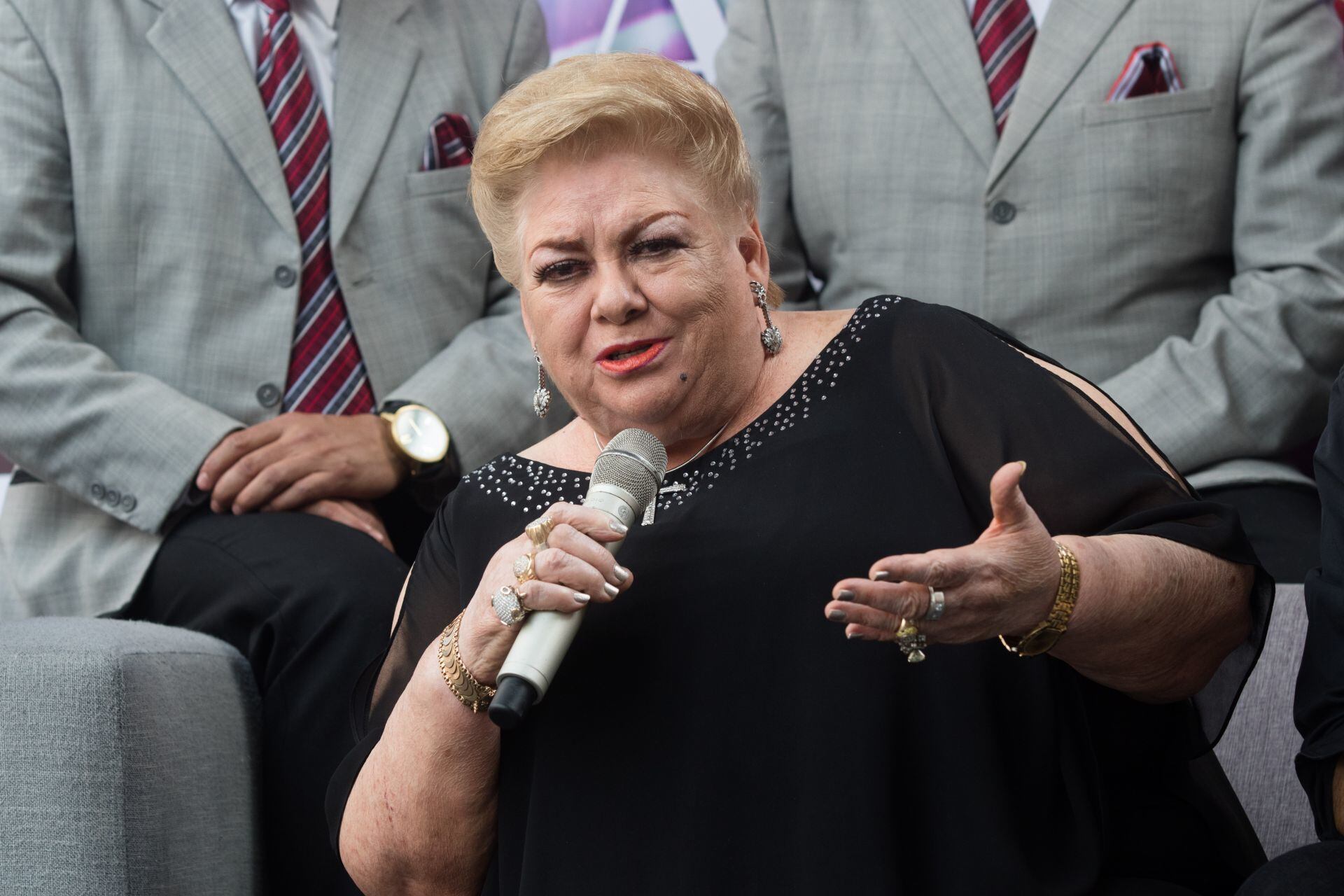 Paquita la del Barrio requiere el uso de oxígeno. (Foto: Cuartoscuro)