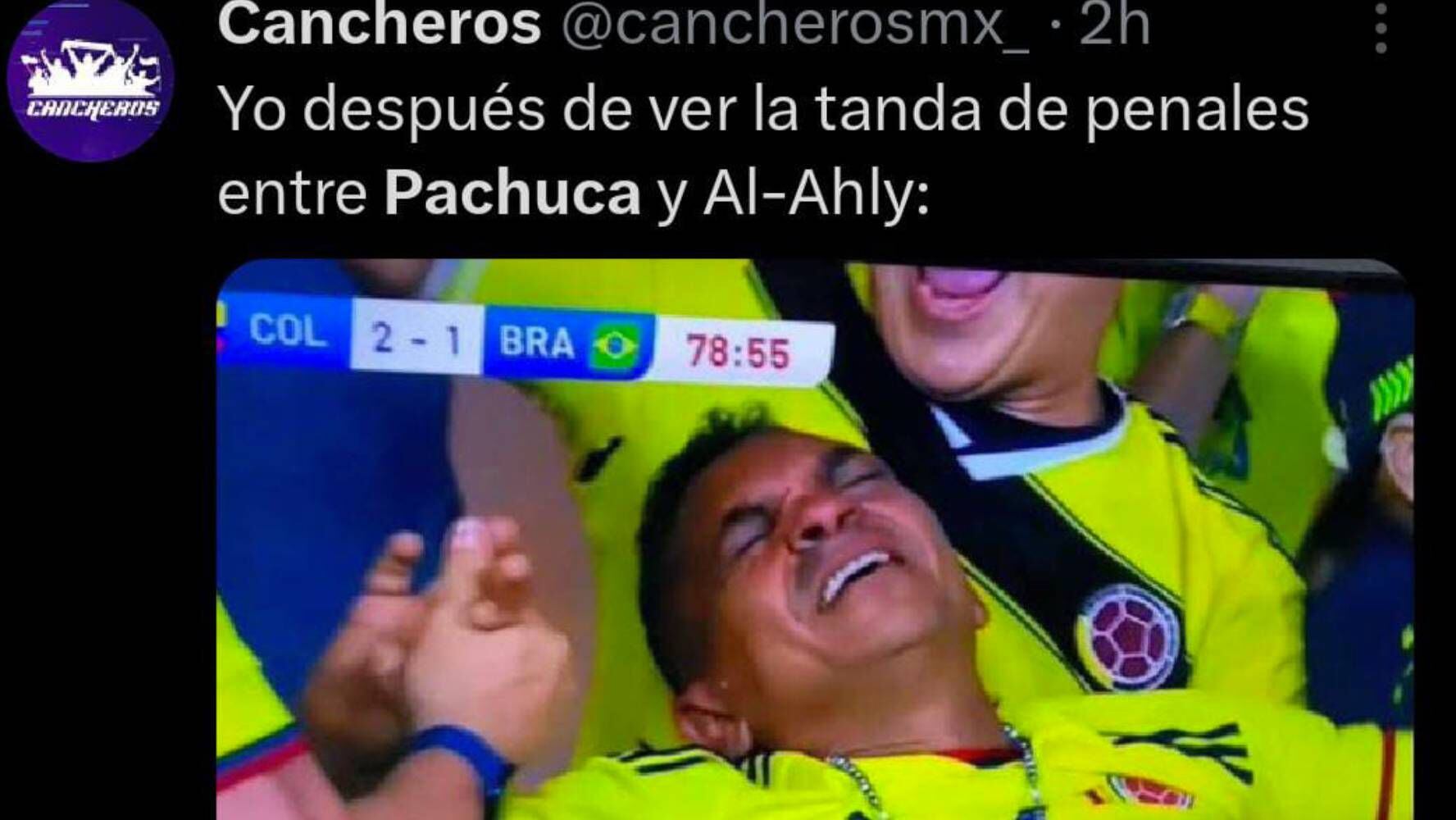 Los memes tras la victoria de Pachuca vs. Al-Ahly. (Foto: Captura X)