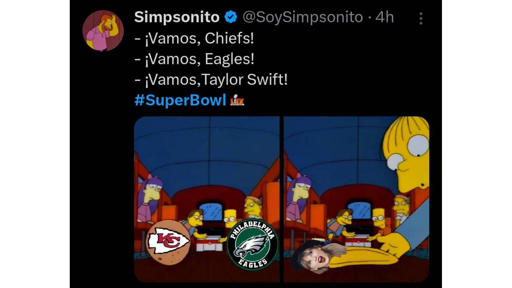 Memes del Super Bowl 2025. (Foto: Especial).