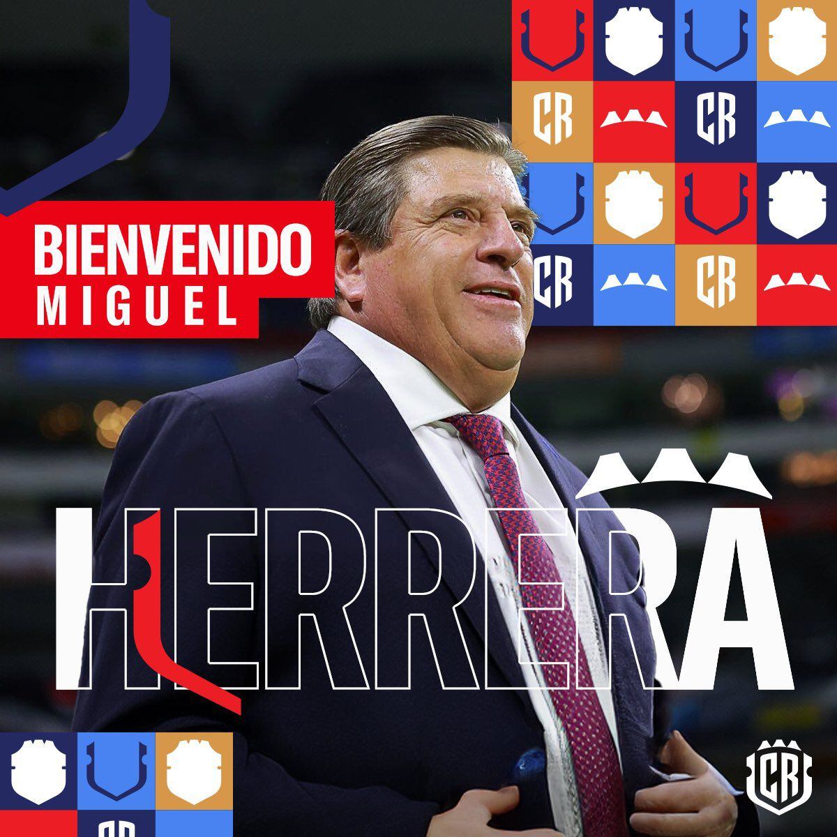 Además de incluir al 'Piojo' Herrera en la Selección Nacional de Costa Rica, se nombró al mexicano Ignacio Hierro como director deportivo. (Foto: @fedefutbolcrc)