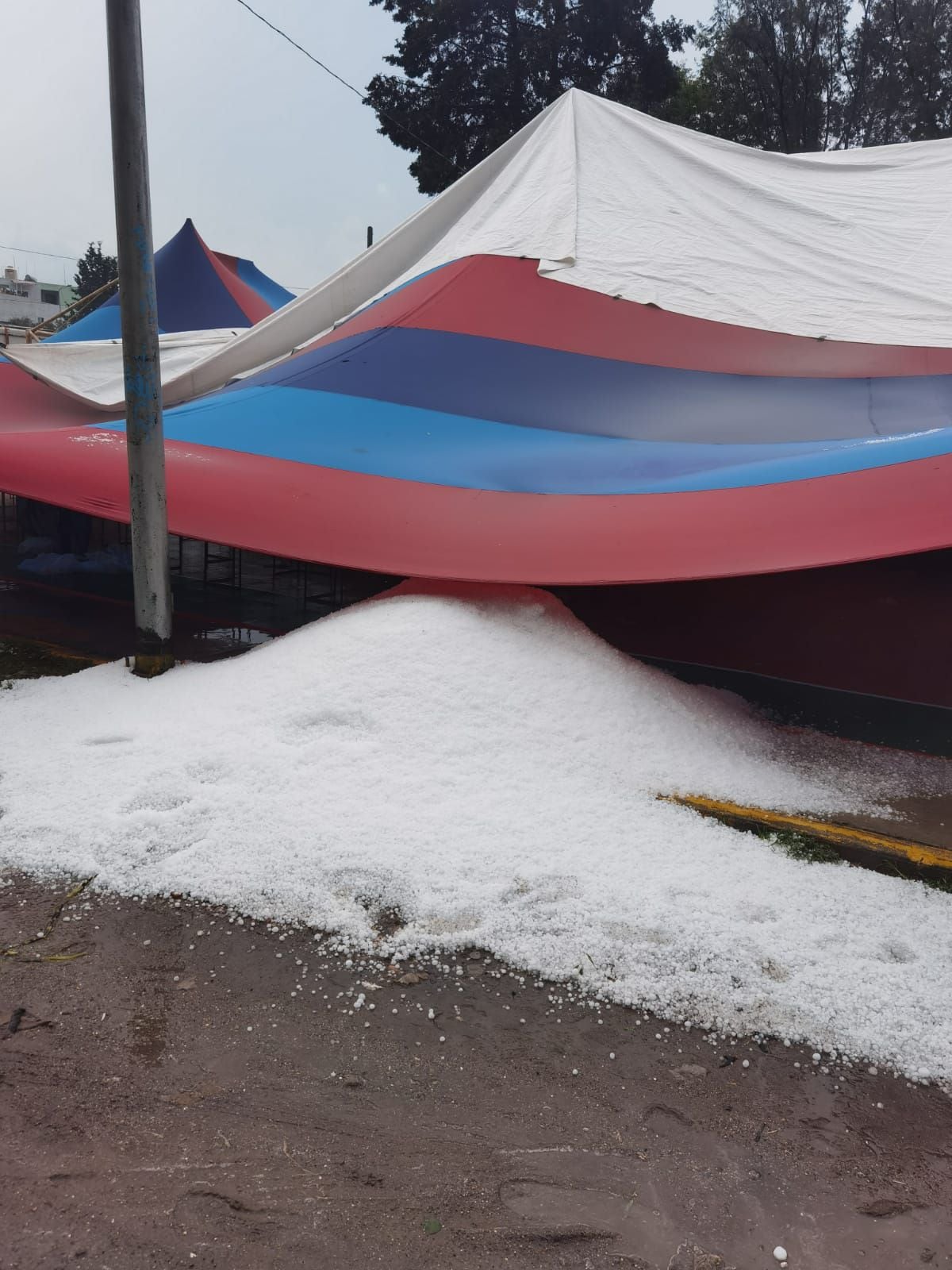 Las lluvias en Puebla provocaron inundaciones.