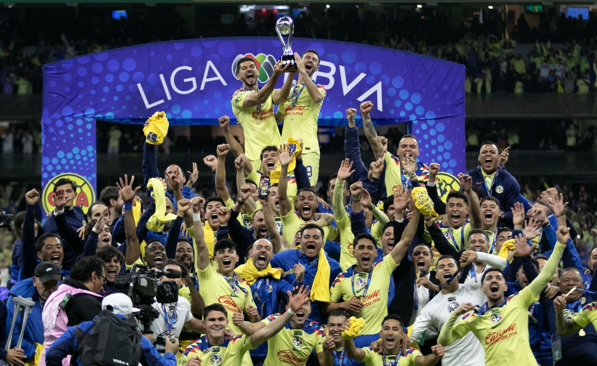 América es el equipo más ganador del futbol mexicano, con 15 títulos.