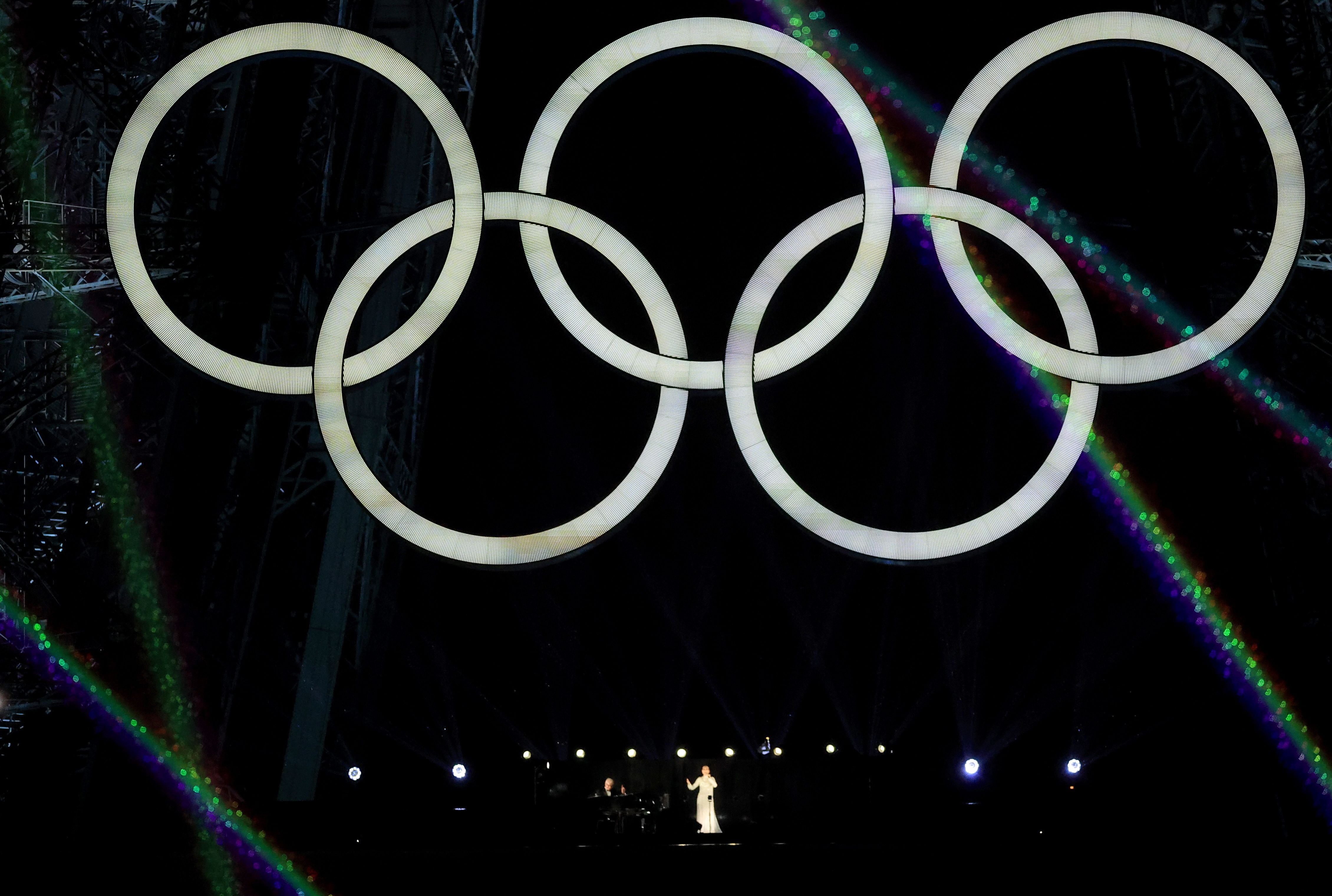Céline Dion fue el acto con el que cerró la inauguración de los Juegos Olímpicos París 2024.