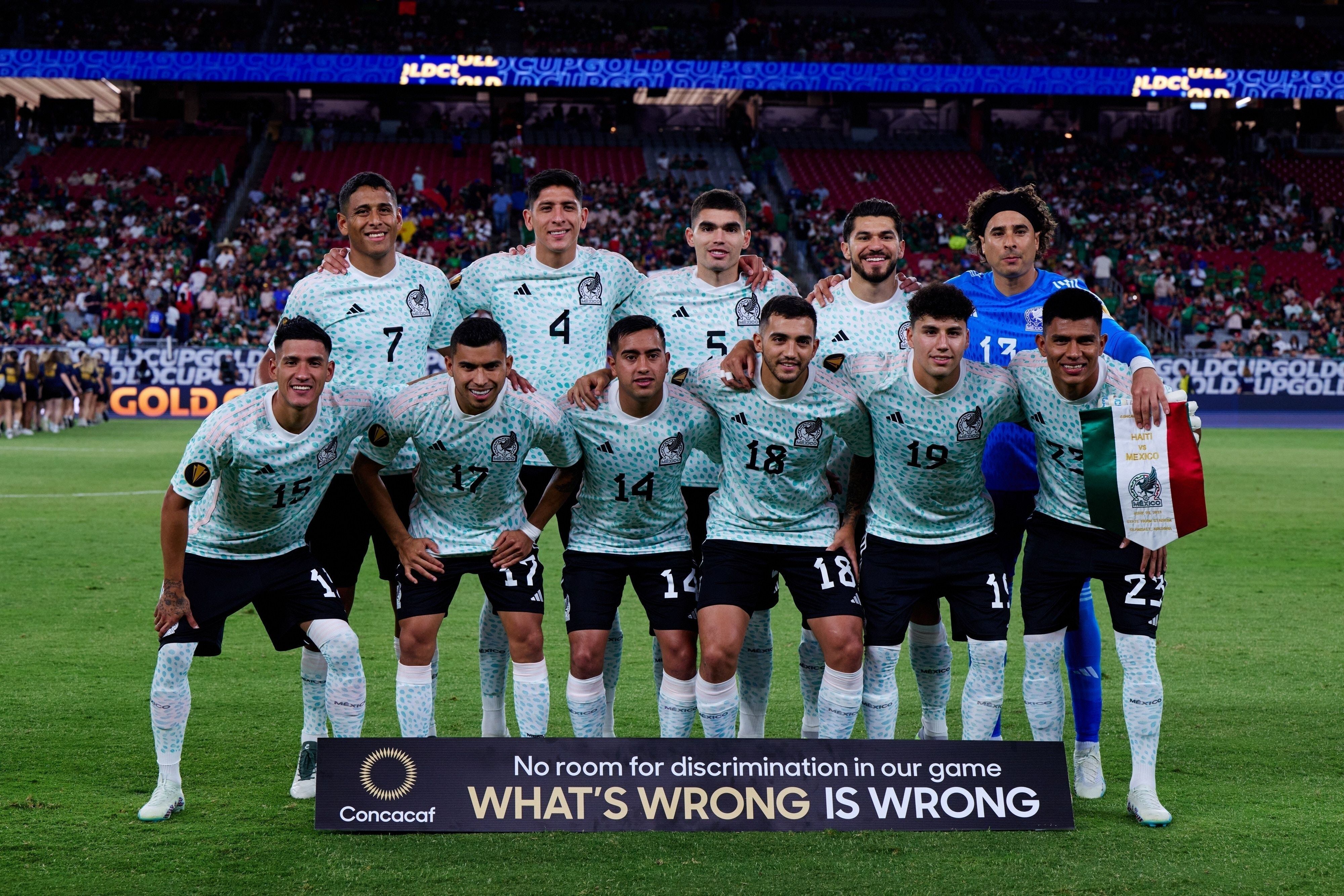 México ha conseguido 2 triunfos en la Copa Oro y es líder del Grupo B. (Foto: Mexsport)