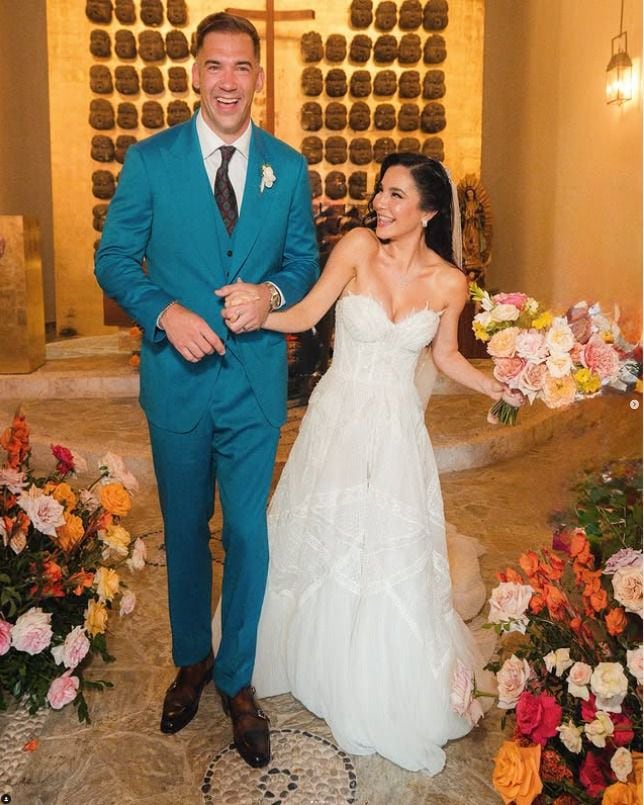 Así fue la boda de Martha Higareda con Lewis Howes en la Riviera Maya. (Foto: @lewishowes)