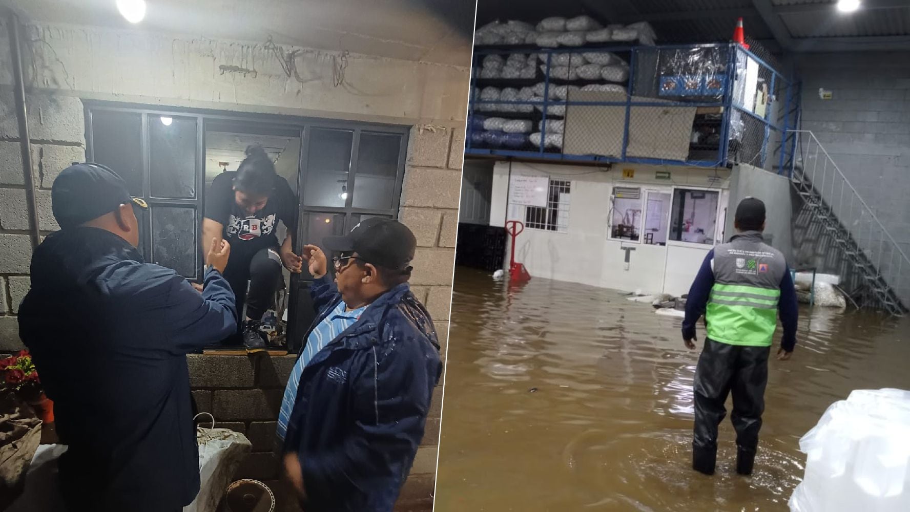 Lluvias en CDMX provocan apagones en el Centro y dejan encerrada a una familia en Tlalpan