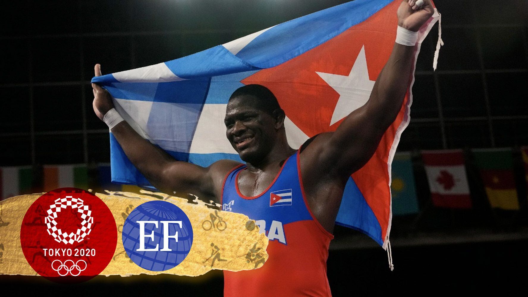 ¡Histórico! Cubano Mijaín López consigue cuarto oro consecutivo en lucha grecorromana