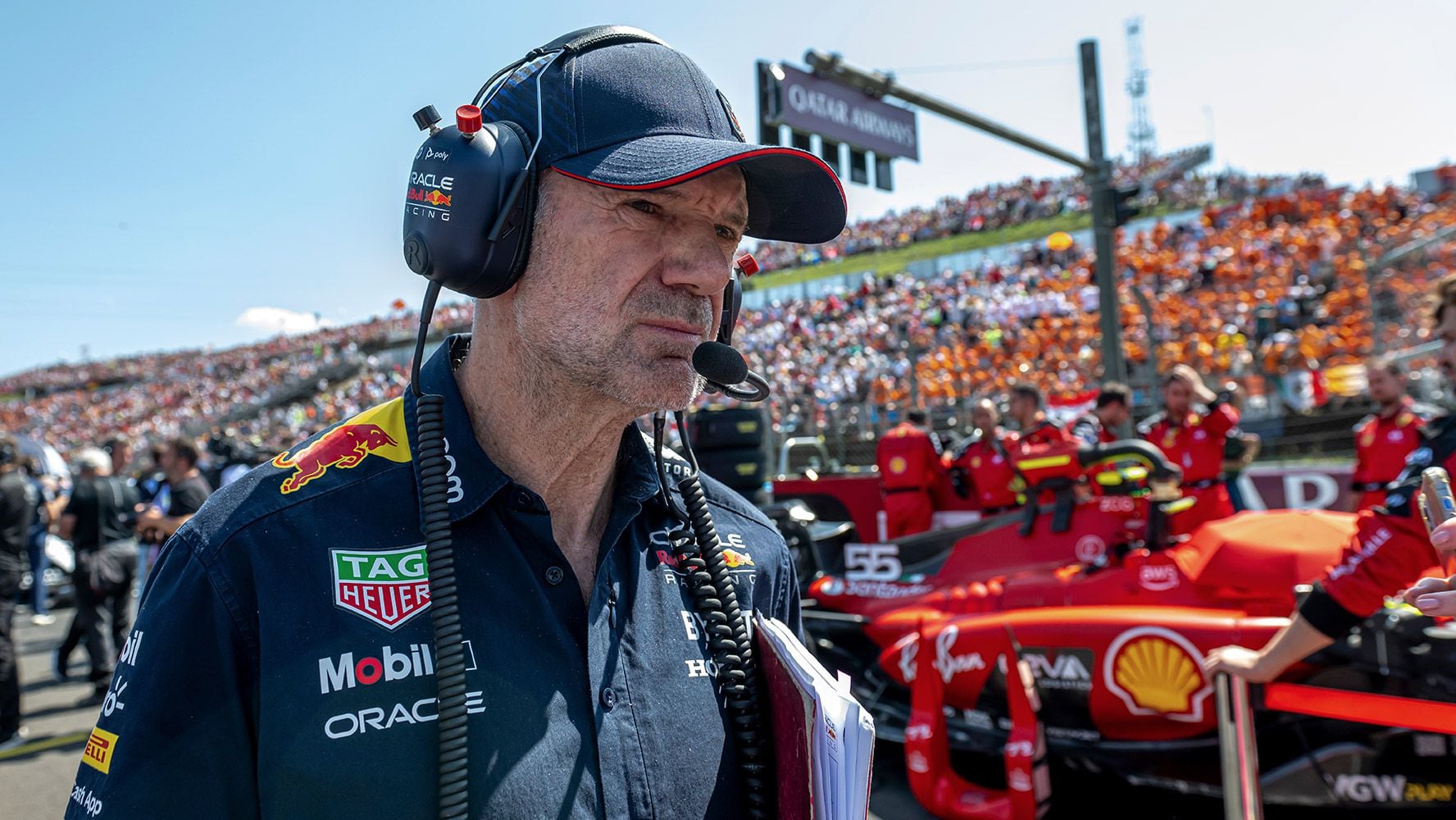 Adrian Newey es uno de los ingenieros más cotizados de la F1. (Foto: Shutterstock).