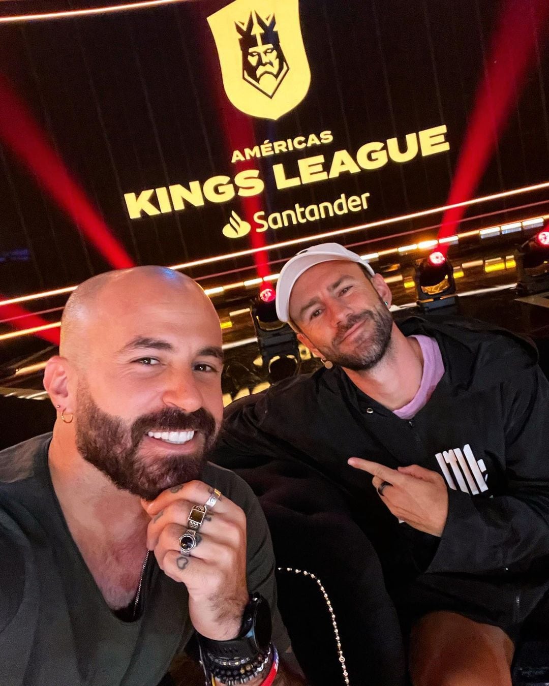 Los exfutbolistas Miguel Layún y Marc Crosas son parte de la dirigencia de la Kings League Américas. (Foto: Instagram / @miguel_layun).