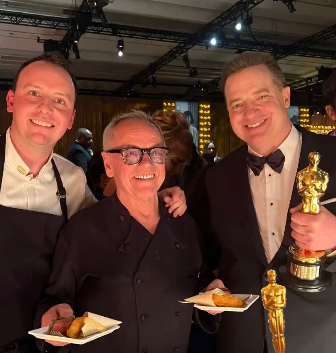 El chef Wolfgang Puck fue el encargado de los alimentos de la fiesta de los Oscar. (Foto: Instagram / @wolfgangpuck)