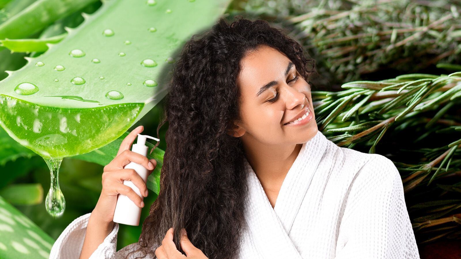 Hacer la mascarilla de jengibre con aloe vera de manera casera es muy sencillo y utilizarla podría ayudarte a lucir un cabello más bonito. (Foto: Especial El Financiero)