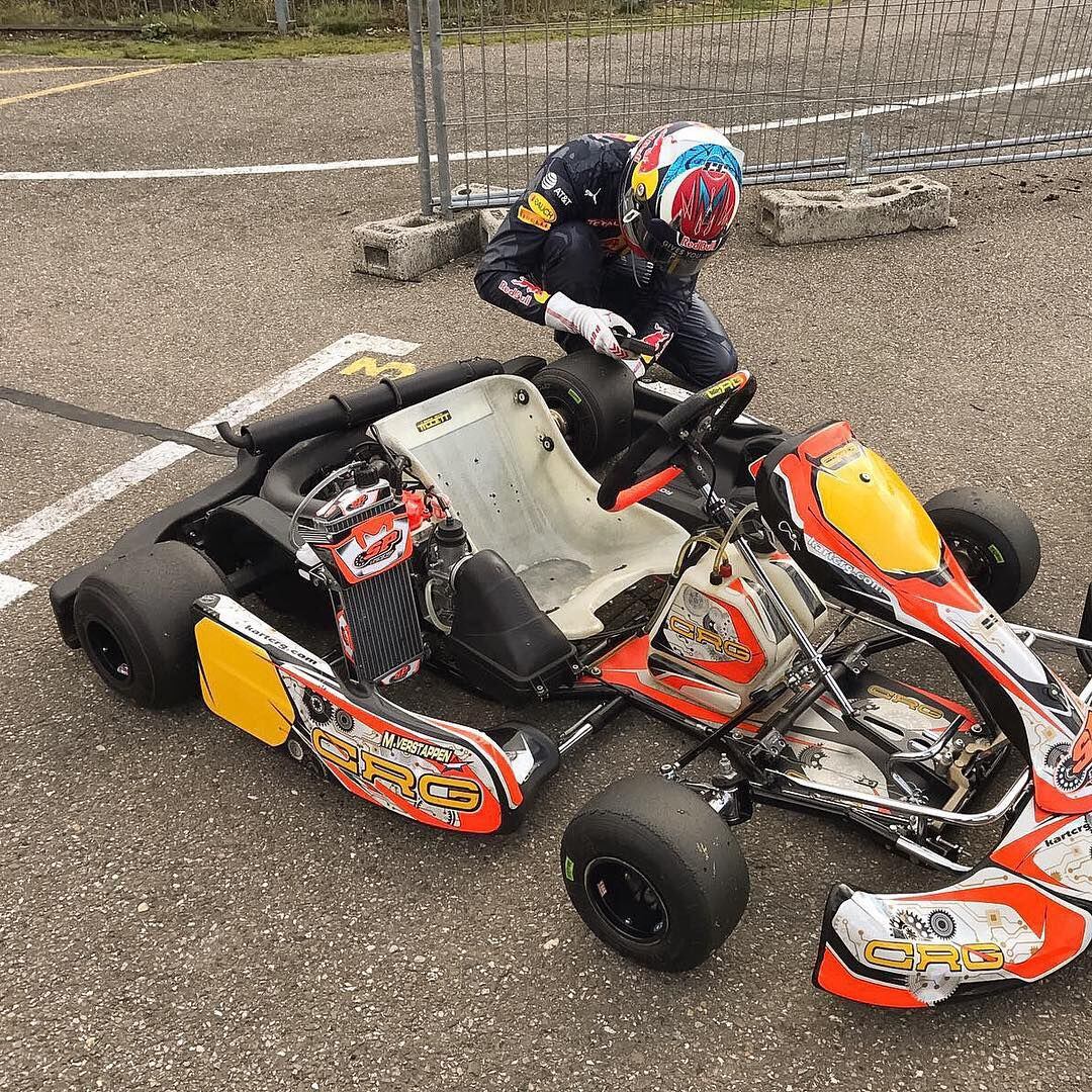 El piloto neerlandés Max Verstappen inició su carrera en el. karting cuando era niño. (Foto: Instagram / @maxverstappen1).