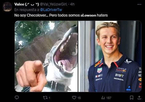 Estos son los memes que se crearon luego de la participación de Liam Lawson y el arranque de la F1 sin 