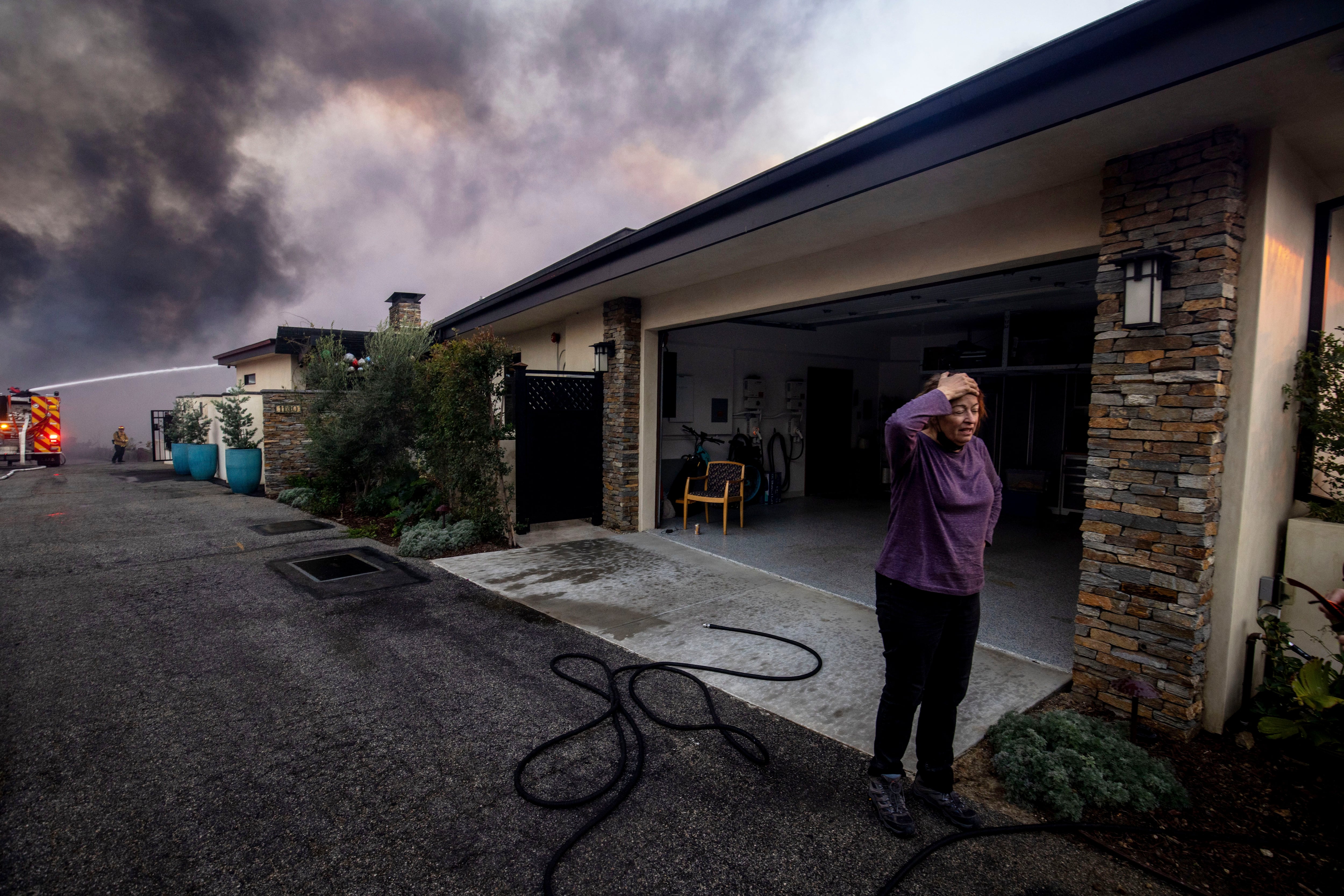 Incendios en Los Ángeles.