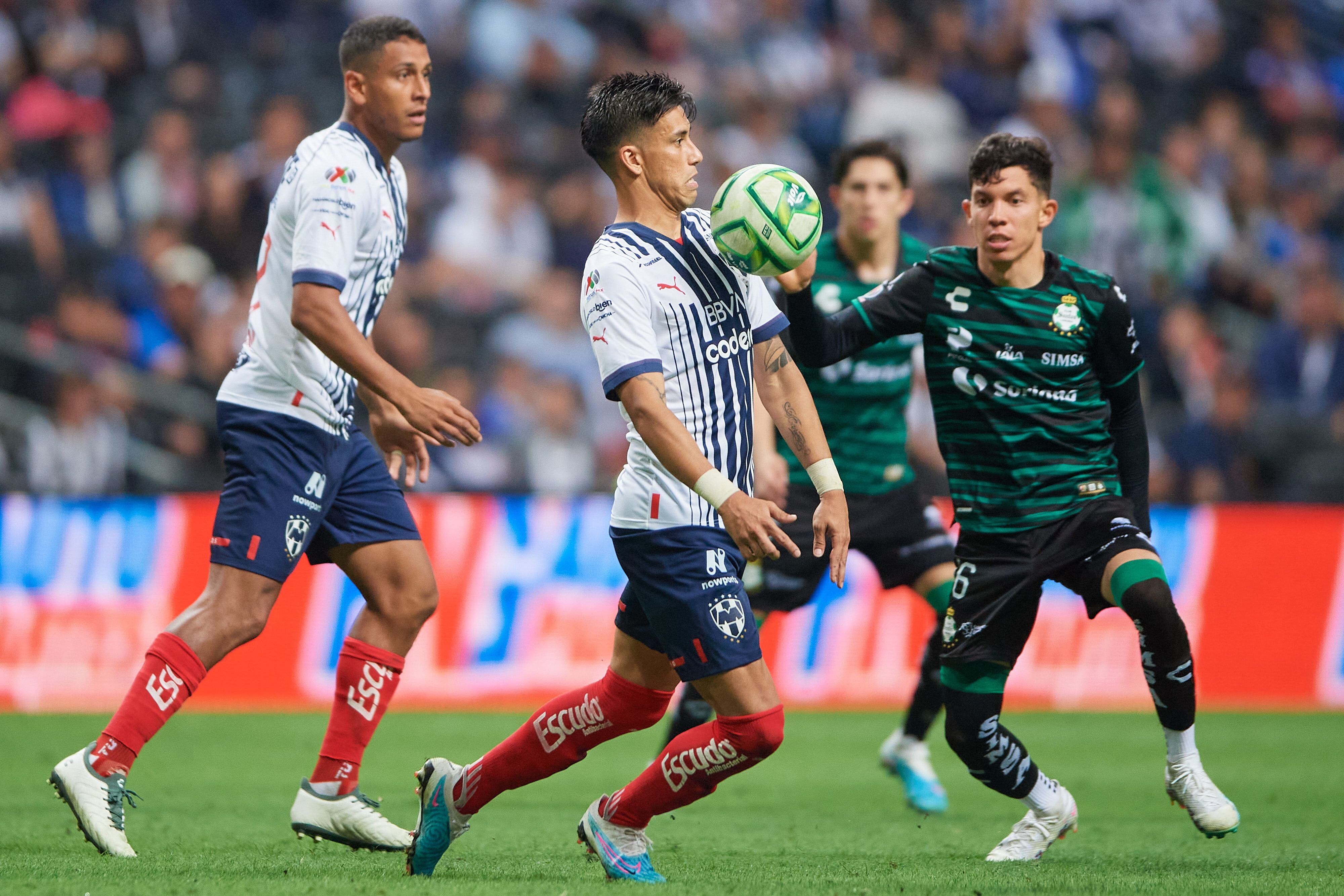 Vuelta de cuartos de final, Monterrey vs. Santos, correspondiente al Clausura 2023.