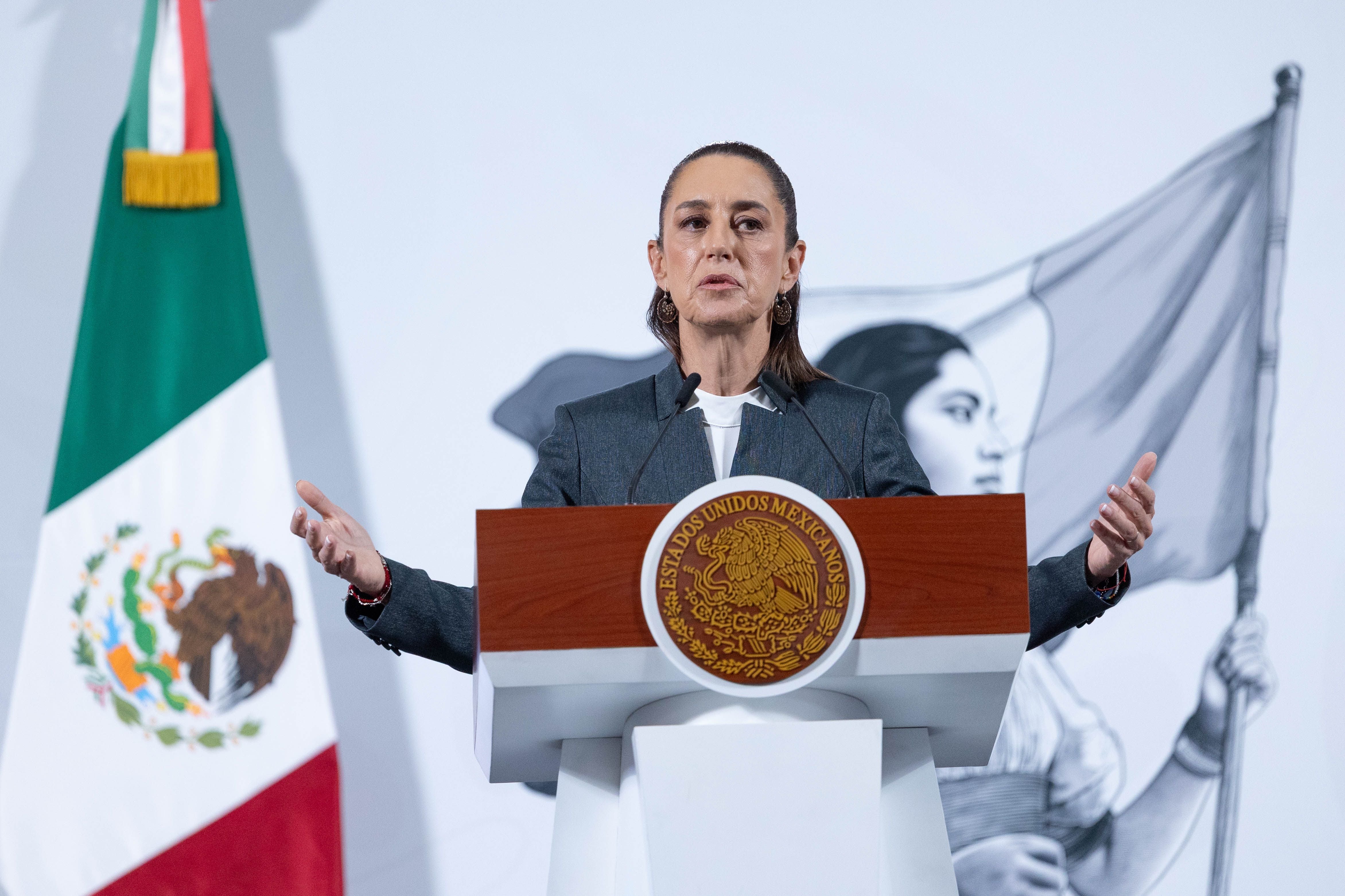 Claudia Sheinbaum aseguró que en los próximos días hablará con Donald Trump sobre la imposición de aranceles a México. (Cuartoscuro)