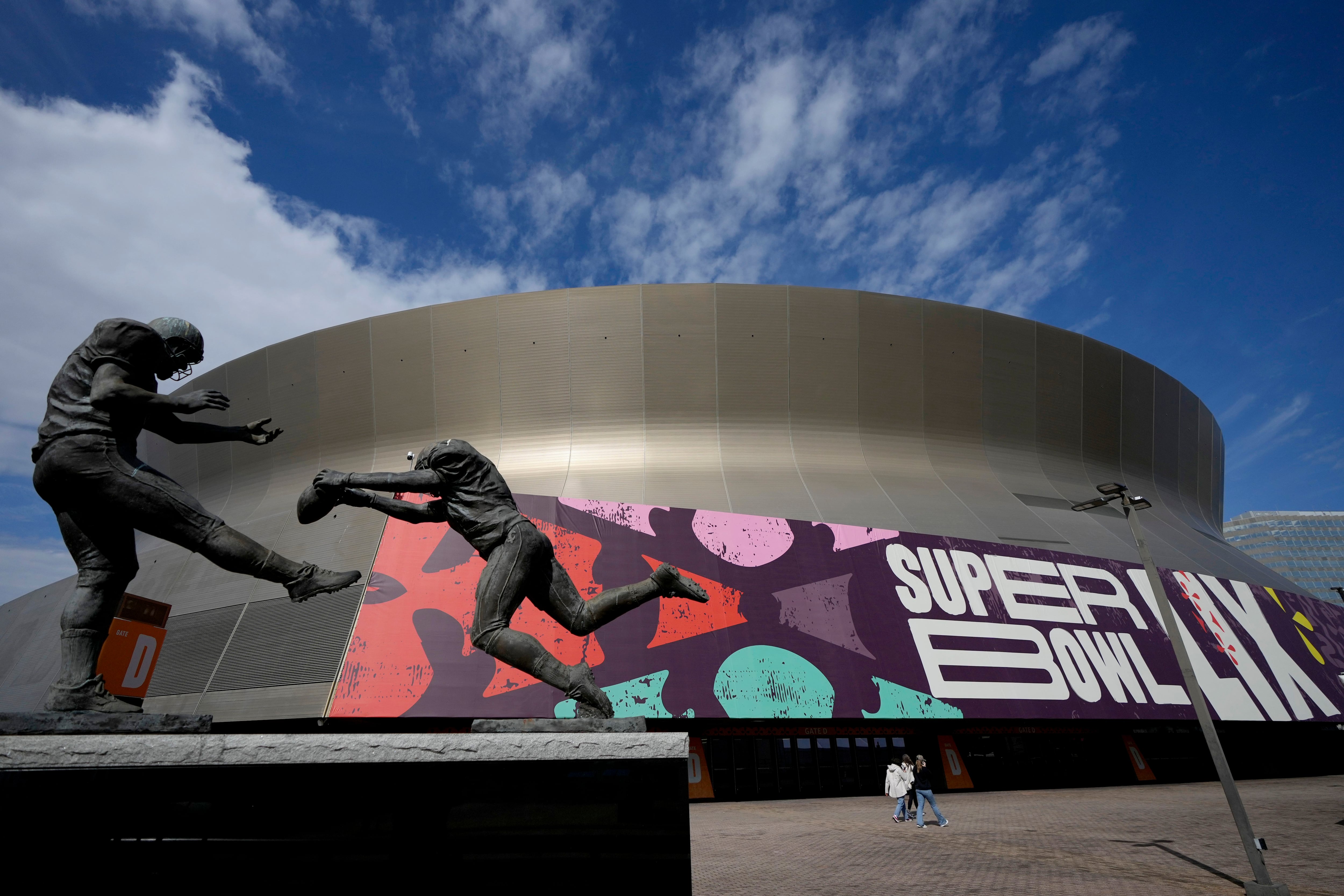 El Super Bowl 59 de la NFL entre los Eagles de Filadelfia y los Chiefs de Kansas City será en el Superdome de Nueva Orleans (Foto: AP)