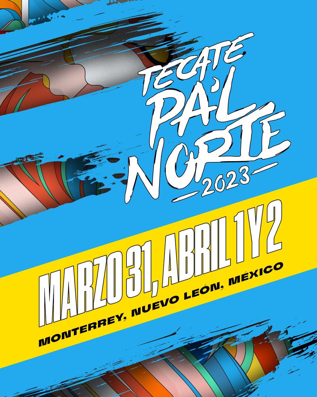 Fechas del Festival Tecate Pa'l Norte 2023 (Foto: Twitter @TecatePalNorte)