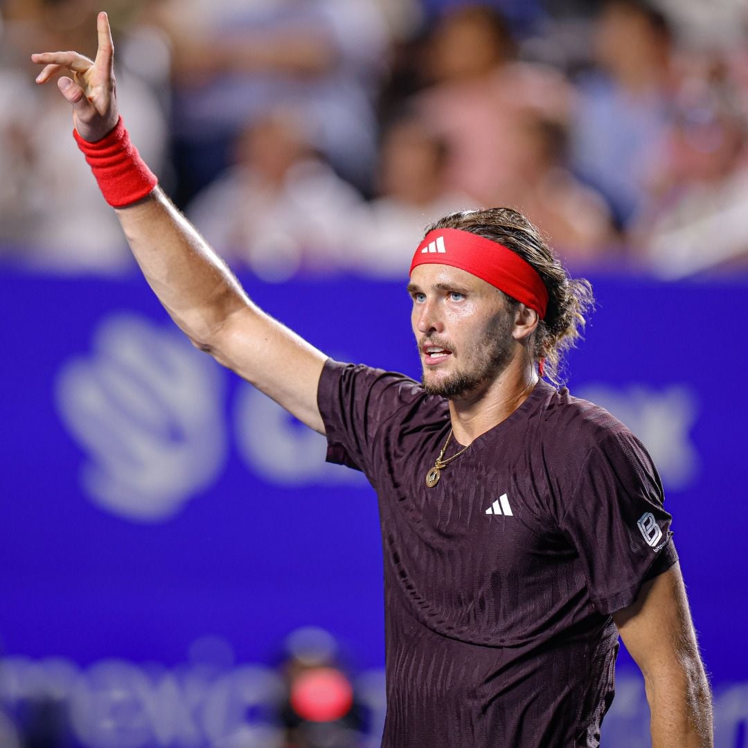 Zverev le ganó a Arnaldi por un marcador  6-7(2) 6-3 6-4 en el Abierto Mexicano de Tenis.