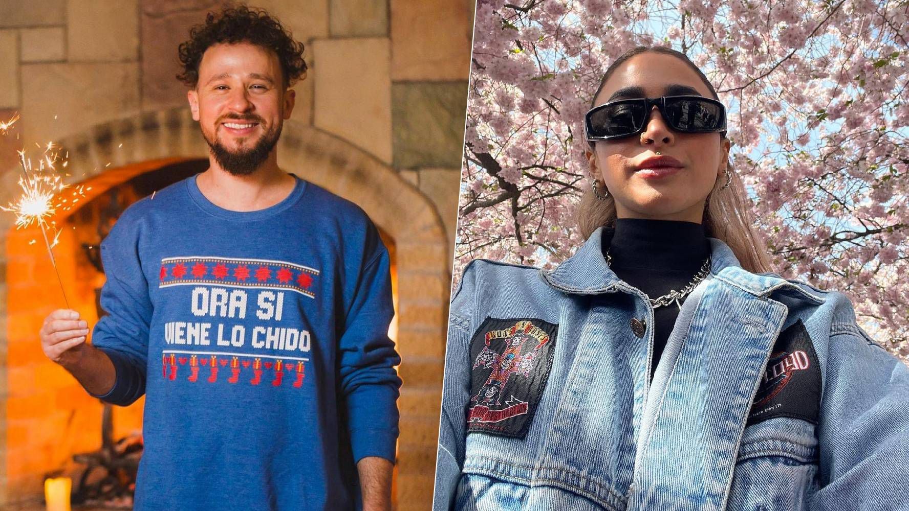 Luisito Comunica y Cinthya Velázquez cortaron en 2019. (Foto: Instagram / @luisitocomunica / @lenguasdegato)