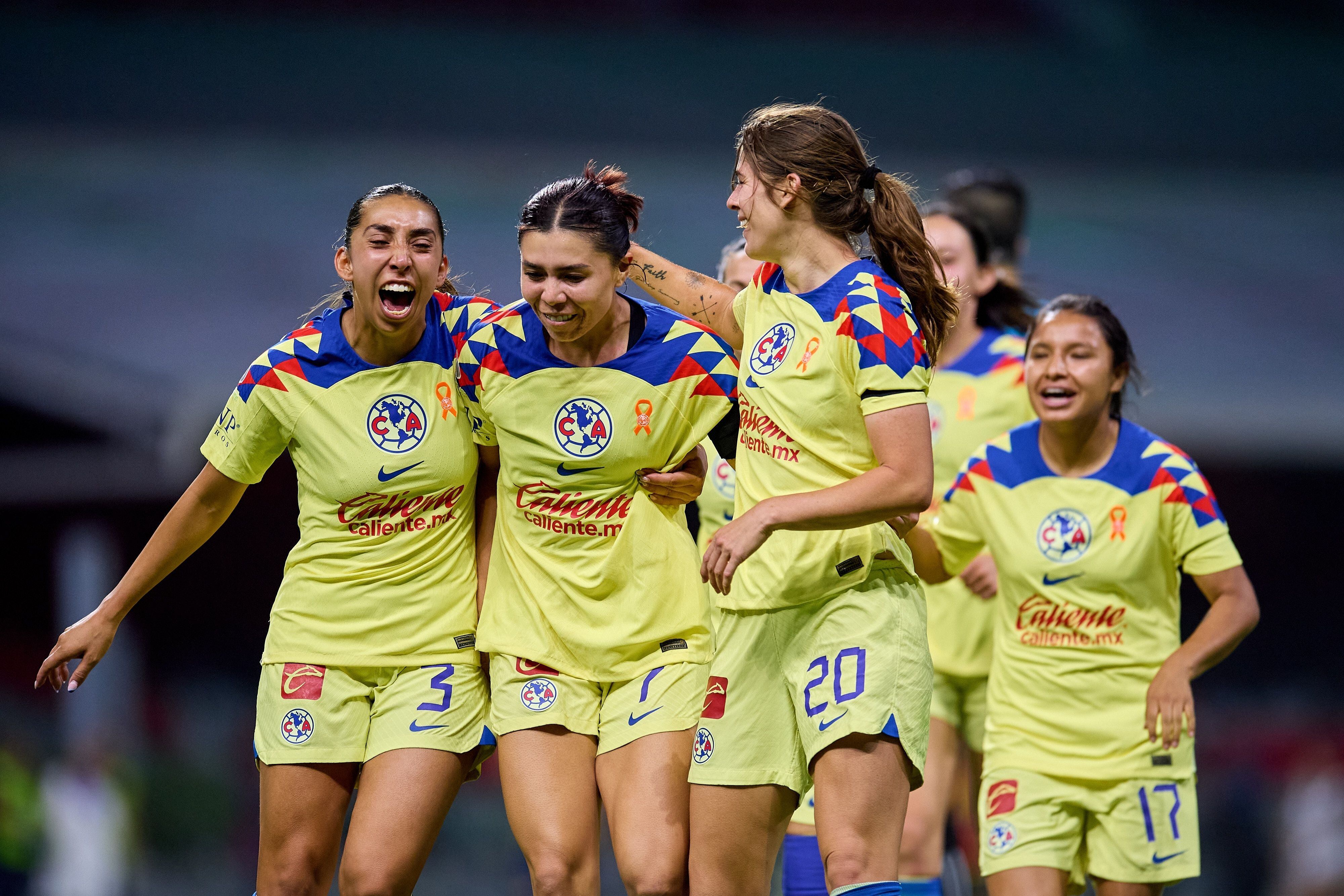 Kiana Palacios anotó el único gol en la final de ida en el Estadio Azteca y fue suficiente para el triunfo. (Foto: Mexsport).