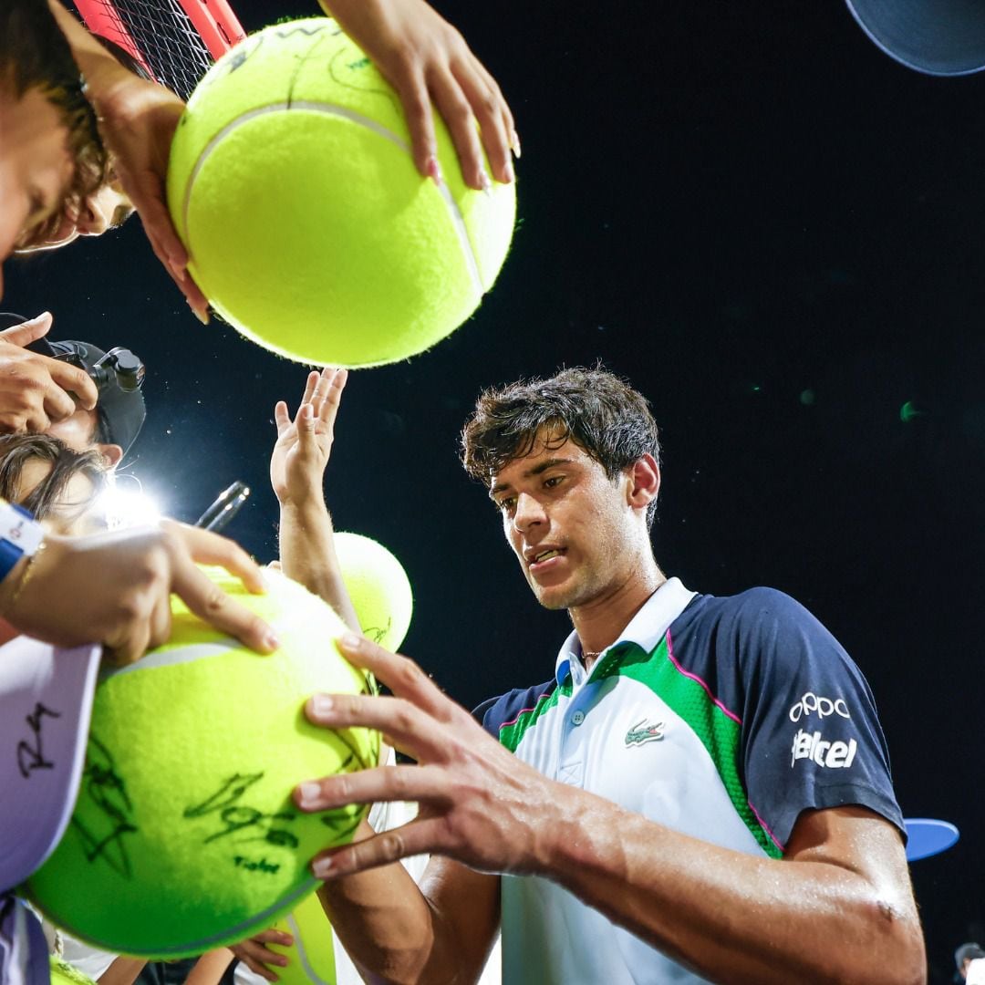 Rodrigo Pacheco se enfrenta este 26 de febrero al segundo favorito del Abierto Mexicano de Tenis.