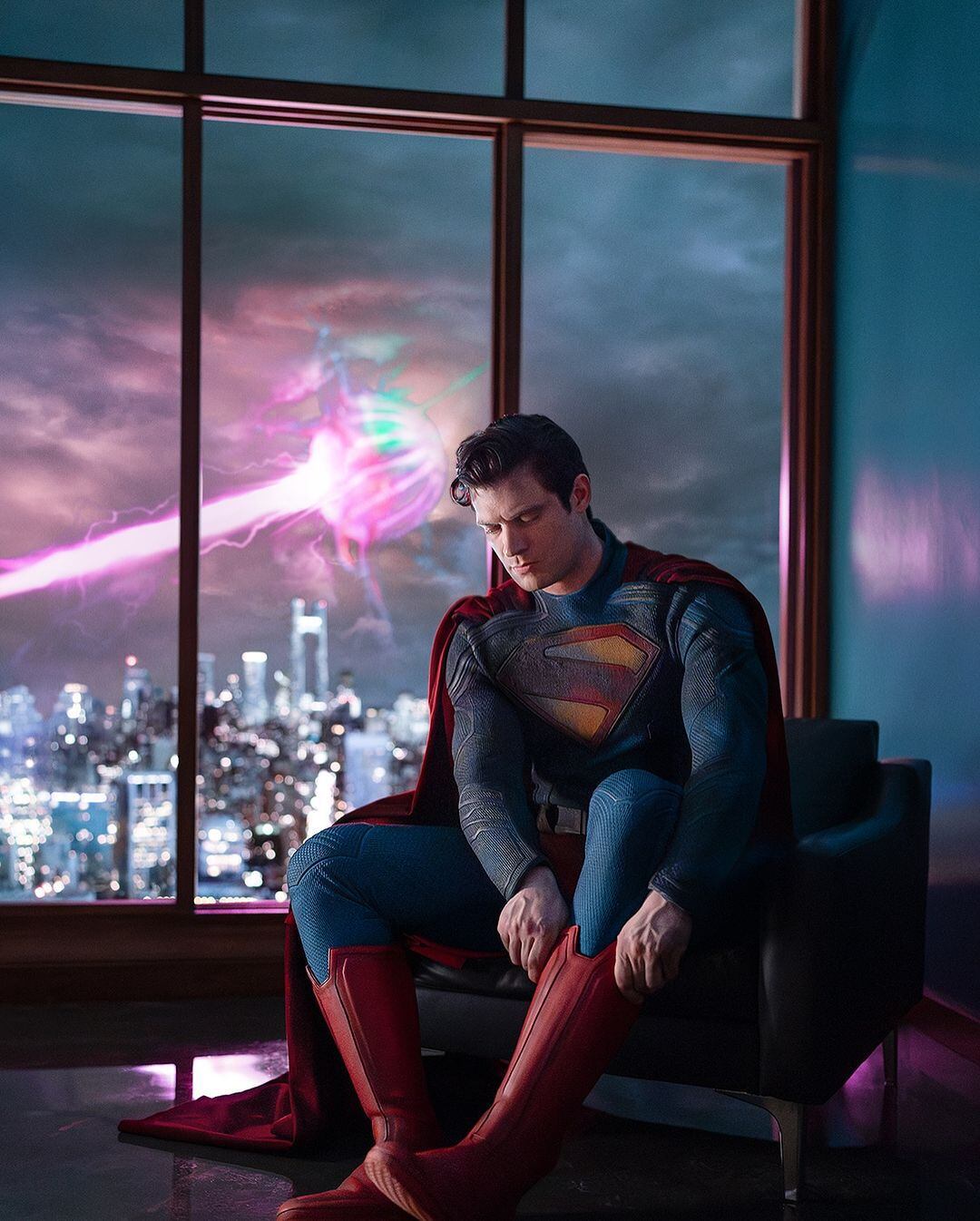 David Corenswet es el nuevo Superman de DC Studios. (Foto: EFE / Instagram / @jamesgunn)