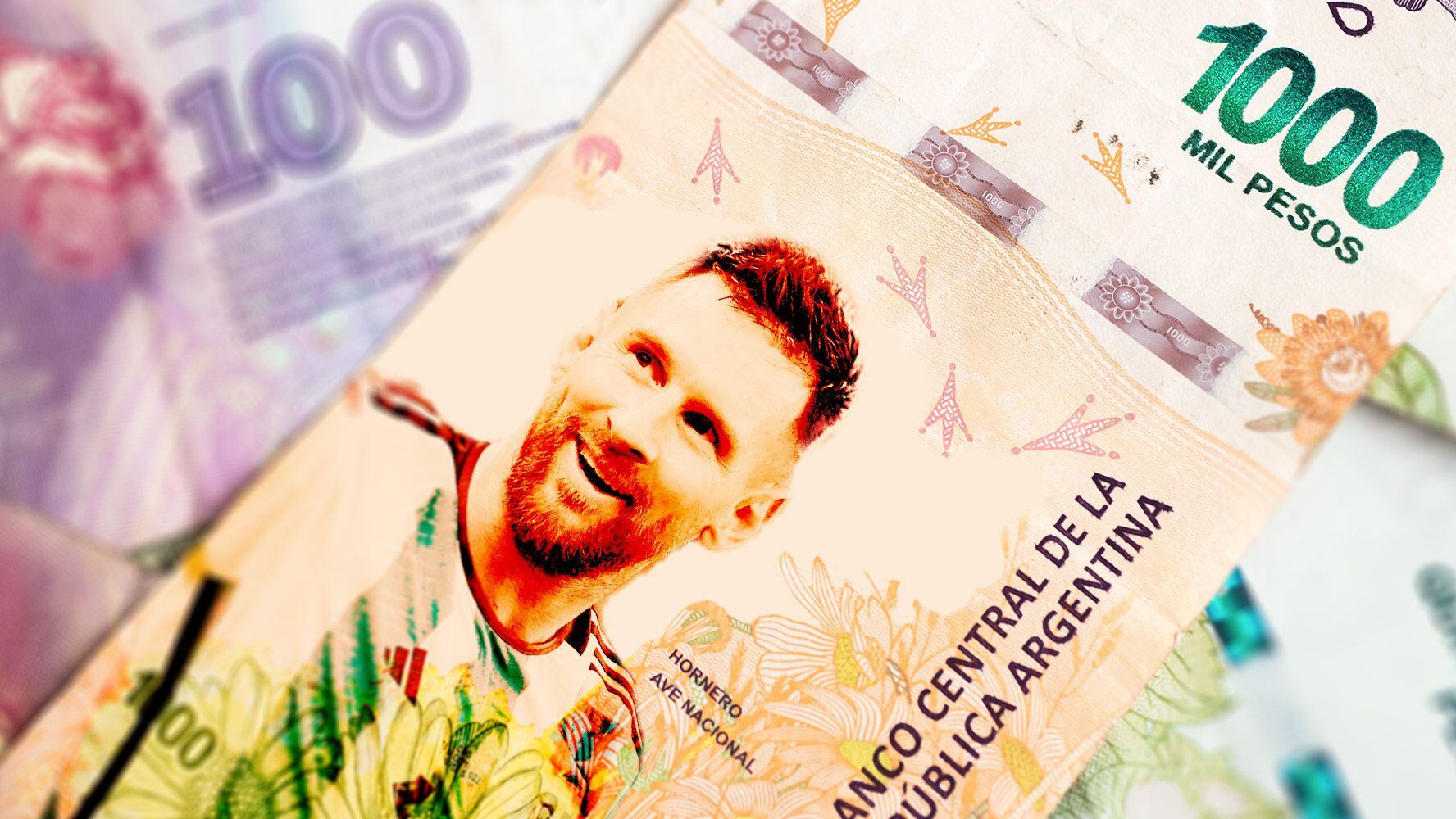 ¿Tendremos billete de mil pesos con la cara de Messi por el título de Argentina?
