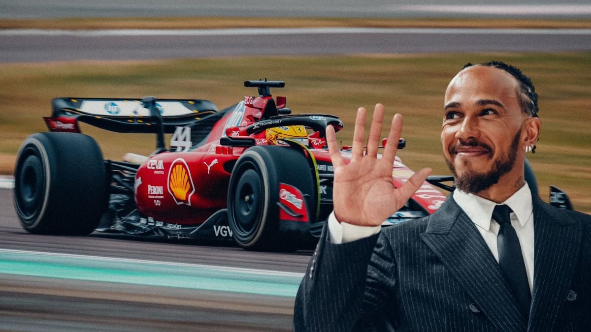 Lewis Hamilton reacciona a su debut en Ferrari: ‘Tenía la sonrisa más grande’