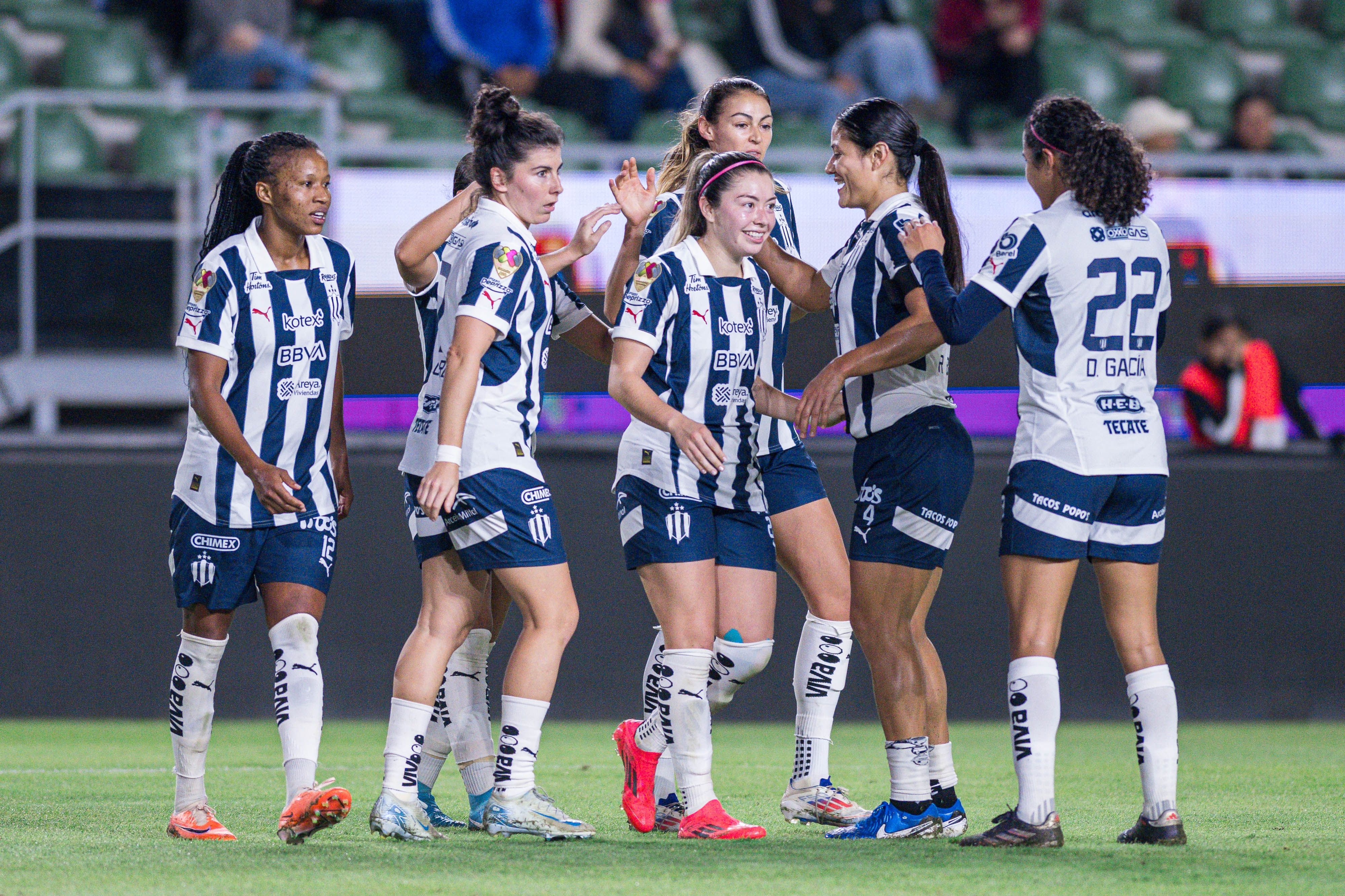 Rayadas de Monterrey ocupan la quinta posición de la tabla general en el Clausura 2025.  (Foto: Mexsport)