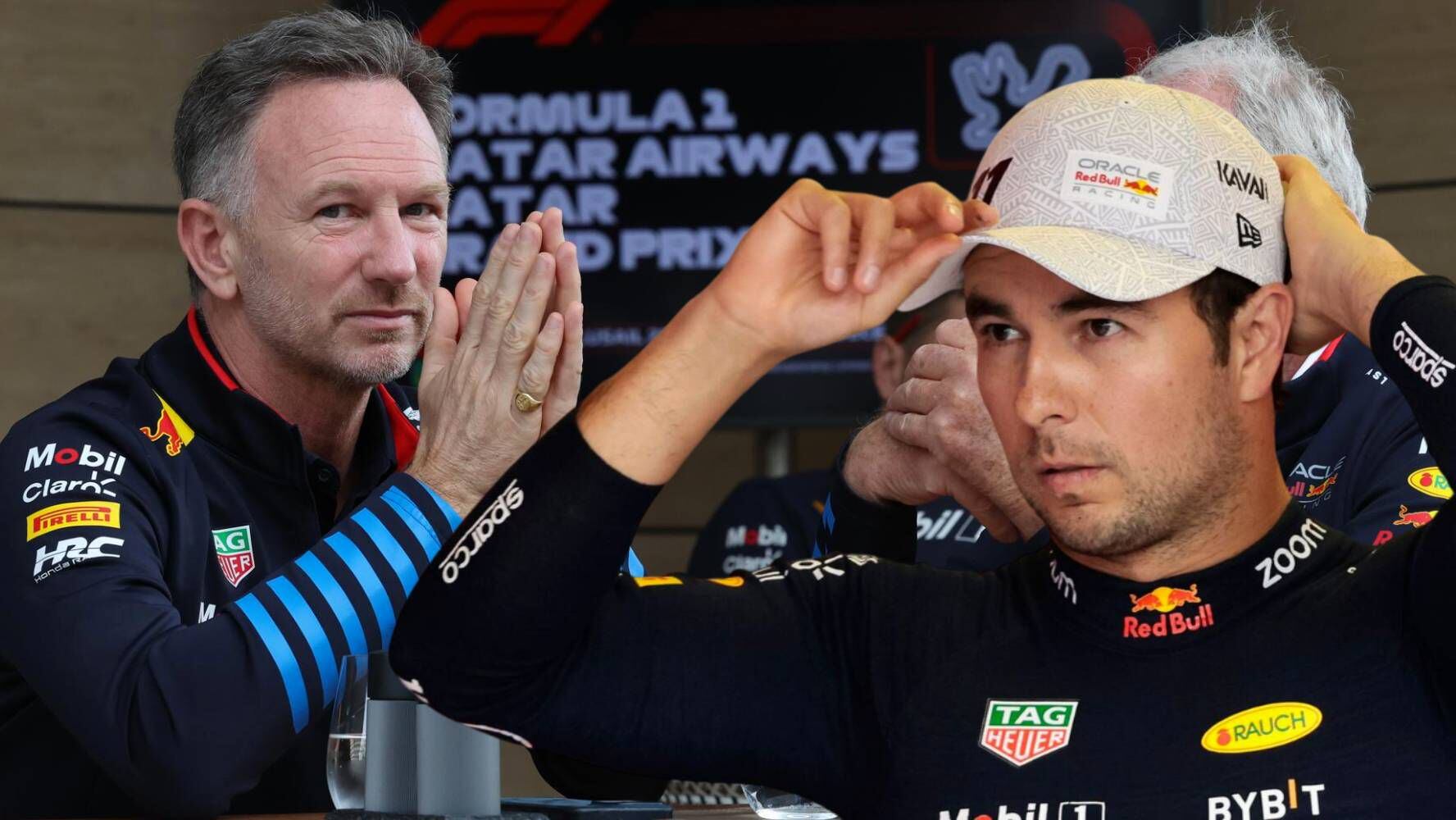 Christian Horner explicó por qué no consideraron a 'Checo' para RB. (Fotos: EFE).