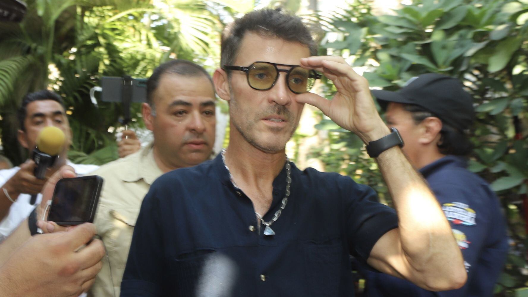 Leonardo García fue desalojado del departamento en el que vive en Polanco. (Foto: Cuartoscuro)