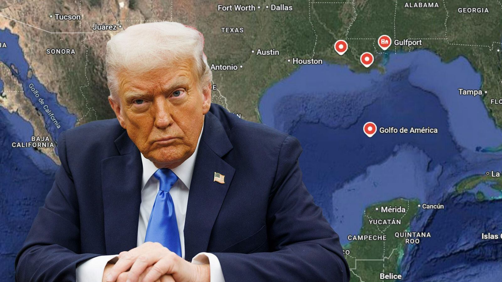 Casa Blanca niega entrada a reportero porque AP no usa nombre de ‘Golfo de América’, como Trump ordenó