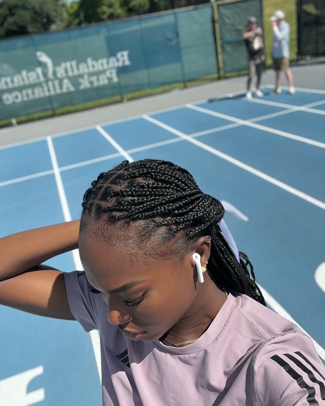 La atleta de Nigeria no consiguió la clasificación pero no podrá disputar la prueba de París 2024. (Foto: Instagram ofili.fa)