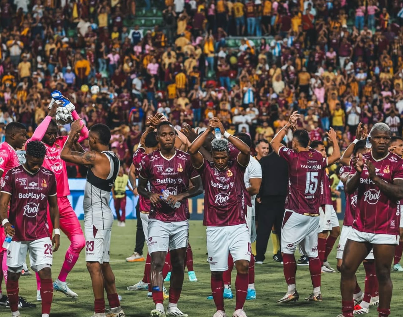 El conjunto de Tolima clasificó a la final del futbol de colombia. (Foto:cdtolima)