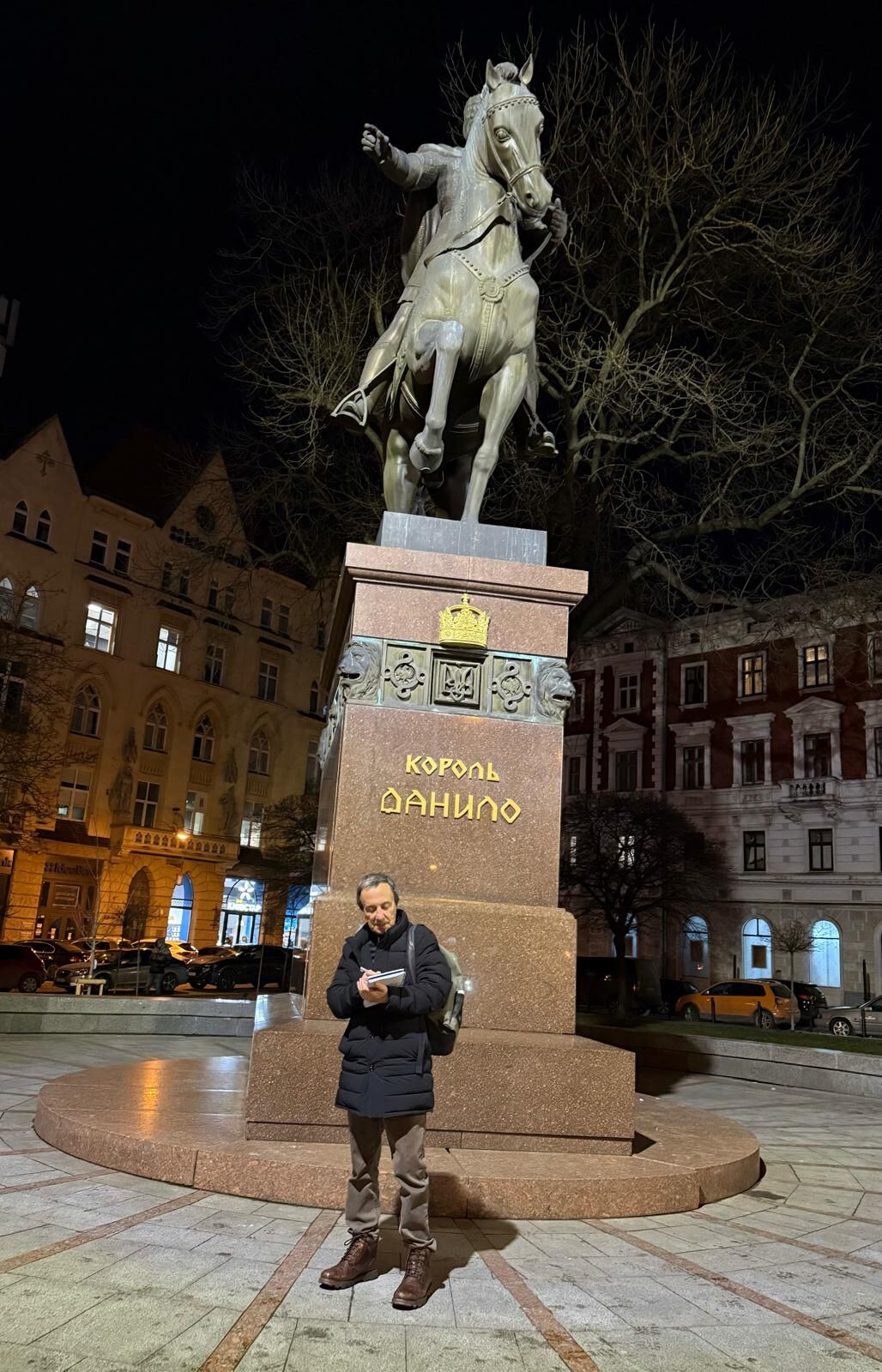 Estatua ecuestre del rey Danylo de Lviv, Ucrania.
Fotografía: Pablo Hiriart.