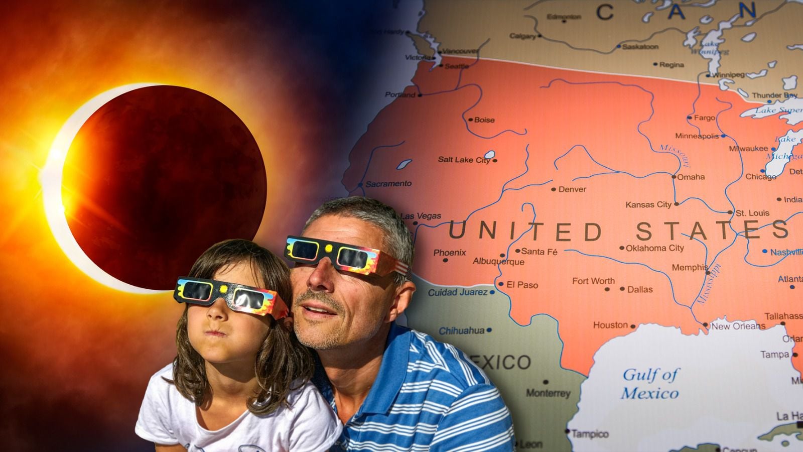 Eclipse solar 2024: ¿En qué ciudades desde México hasta Canadá será visible el ‘baile’ del Sol y la Luna?