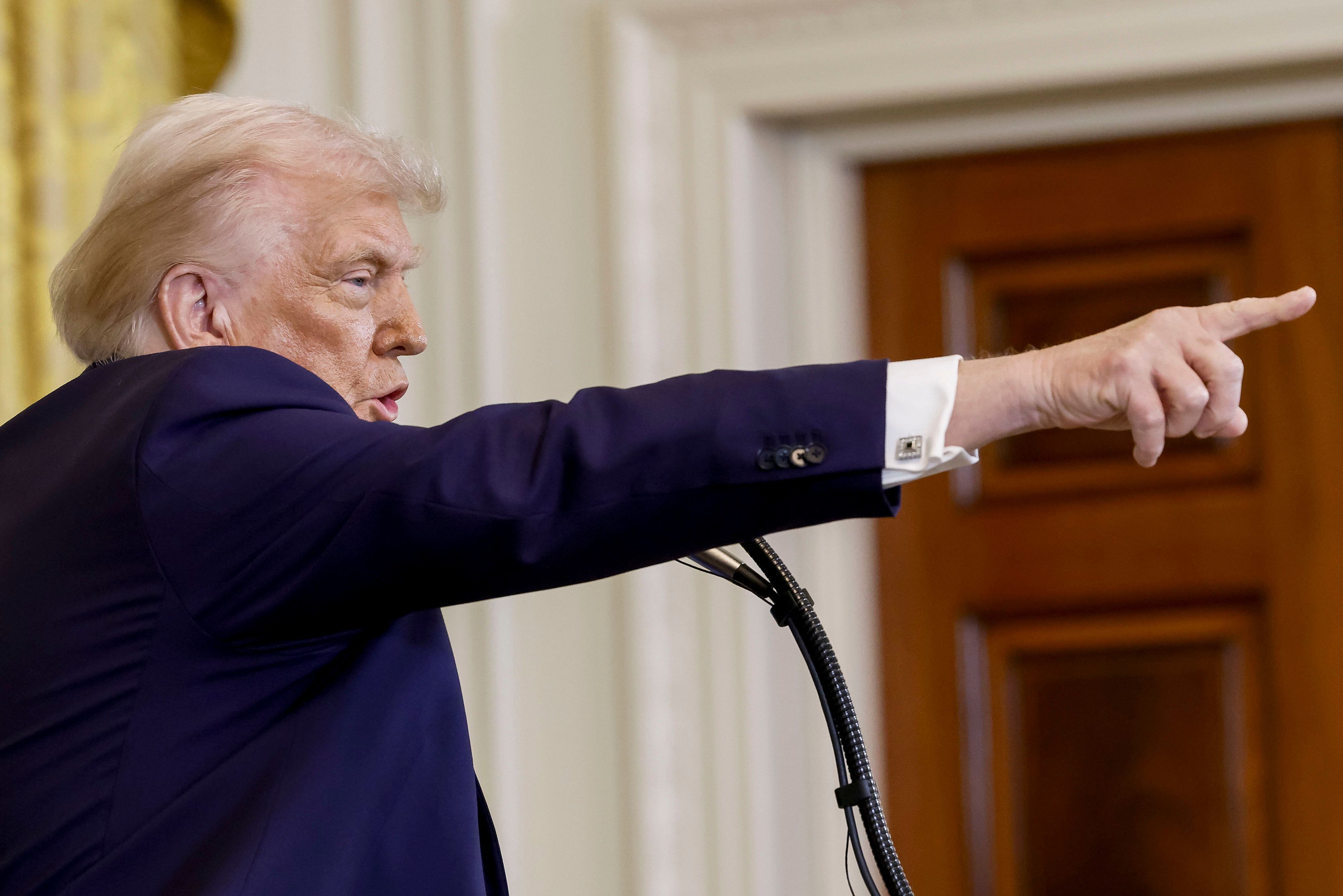 Donald Trump se ha manifestado contra los derechos de las personas trans. (Fotografía. Bloomberg)