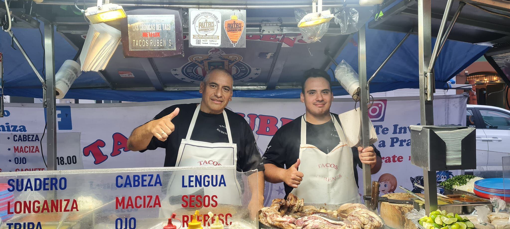 Tres generaciones se han dedicado a la carne. (Foto: Especial / Facebook Tacos Ruben's).