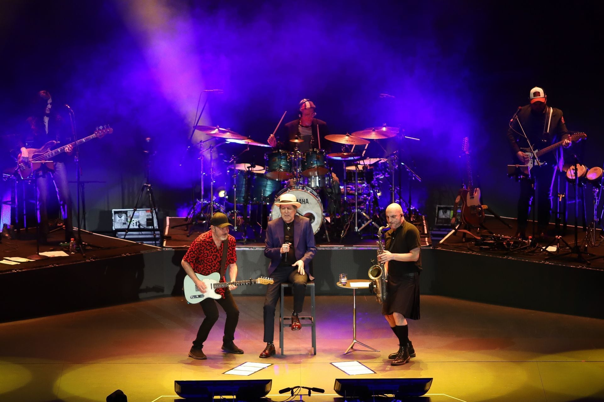 Joaquín Sabina y su banda se presentaron siete veces en México en esta gira de despedida. (Foto: Cuartoscuro)