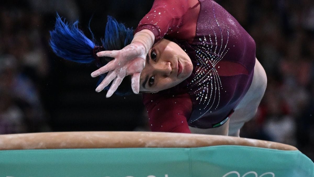 La atleta mexicana se despidió de la final de Salto de caballo en los Juegos Olímpicos de París 2024. (Foto: X @COM_Mexico)