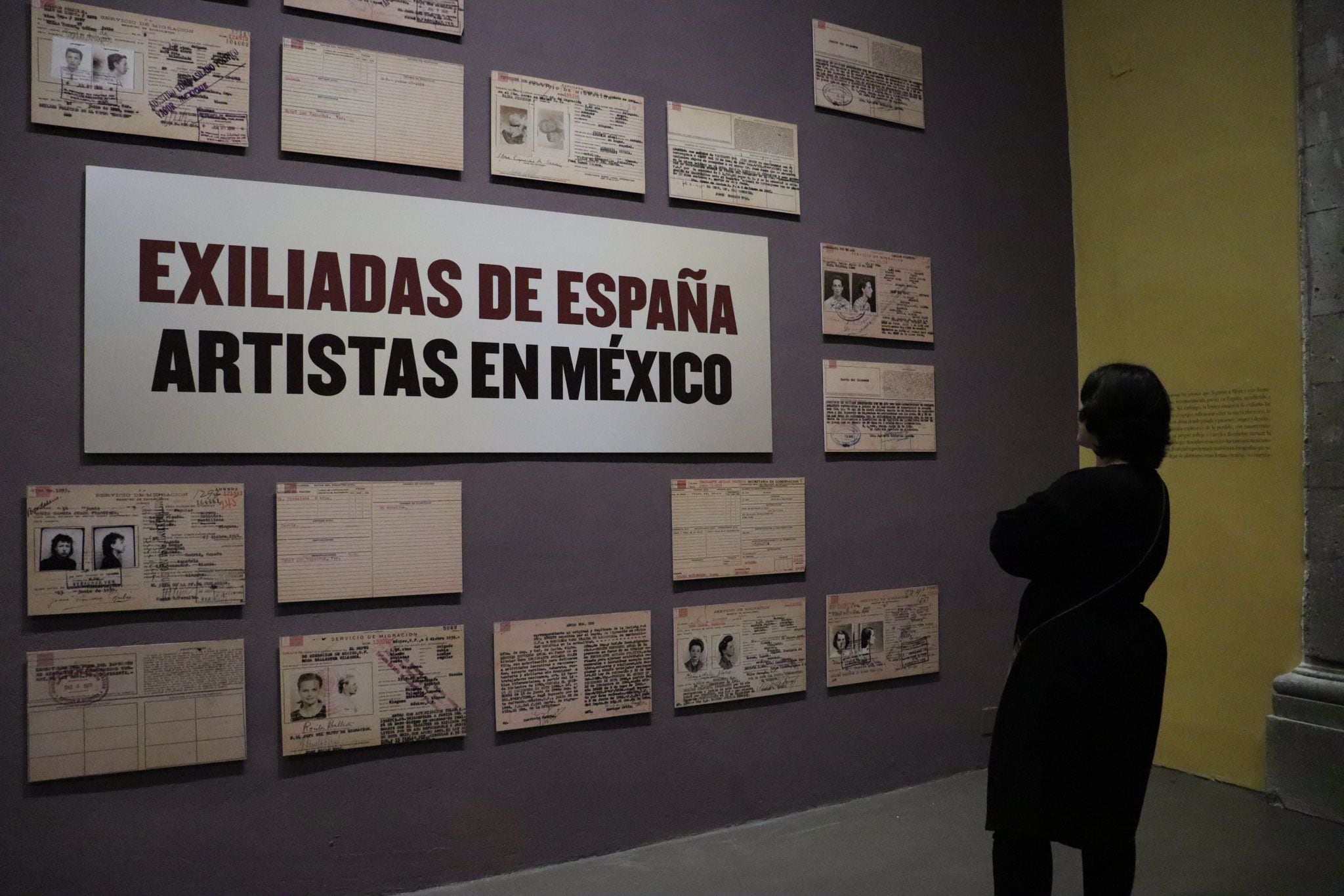 El Colegio de San Ildefonso presentó la exposición 'Exiliadas de España. Artistas en México'.