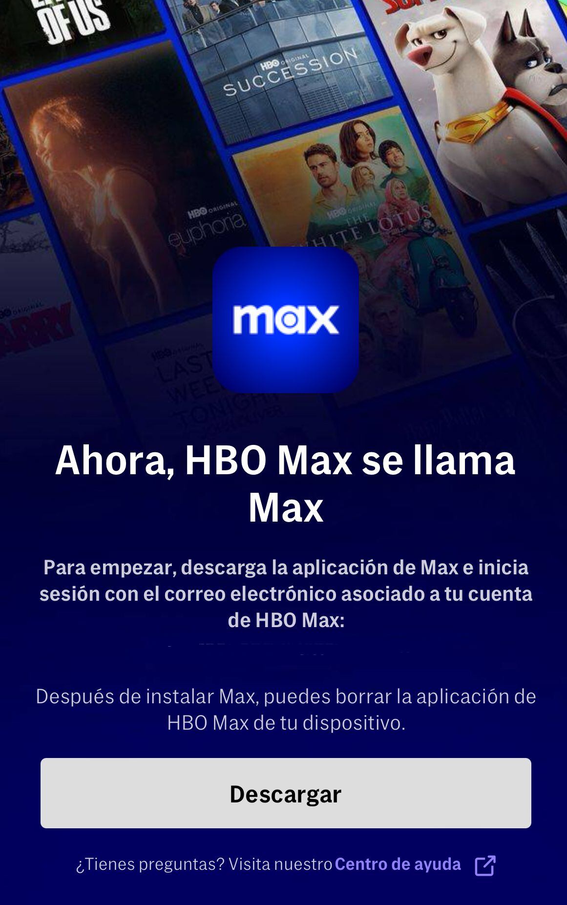 HBO desaparecerá como aplicación independiente, así que para ver el contenido de Max es necesario descargarla. (Foto: captura de pantalla).