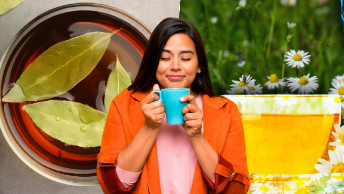 ¿Qué beneficios tiene el té de manzanilla con laurel?