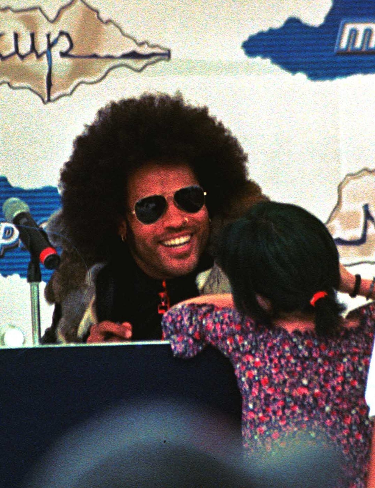 El cantante de rock y neoyorquino Lenny Kravitz ofreció un concierto en el Estadio Azteca en 2002. (Foto: Cuartoscuro.com / Archivo).