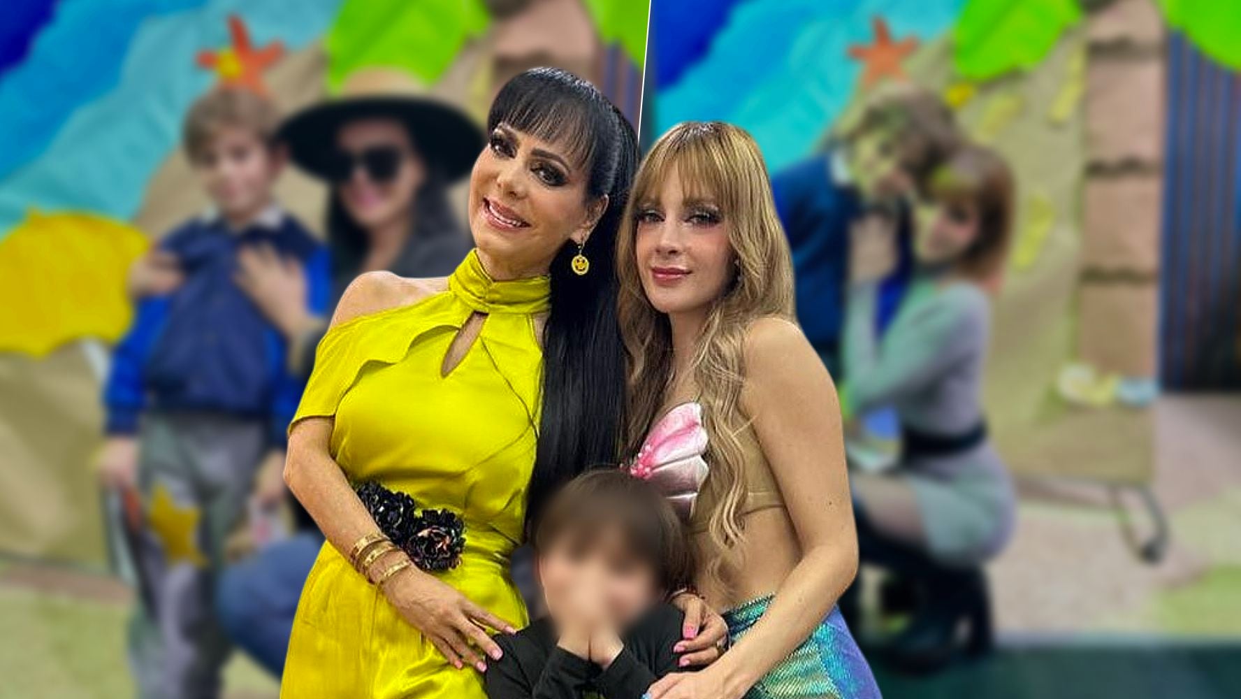 Maribel Guardia e Imelda Tuñón sostienen un conflicto legal por presunta violencia doméstica donde José Julián, de 7 años, está involucrado. (Foto: Especial El Financiero)