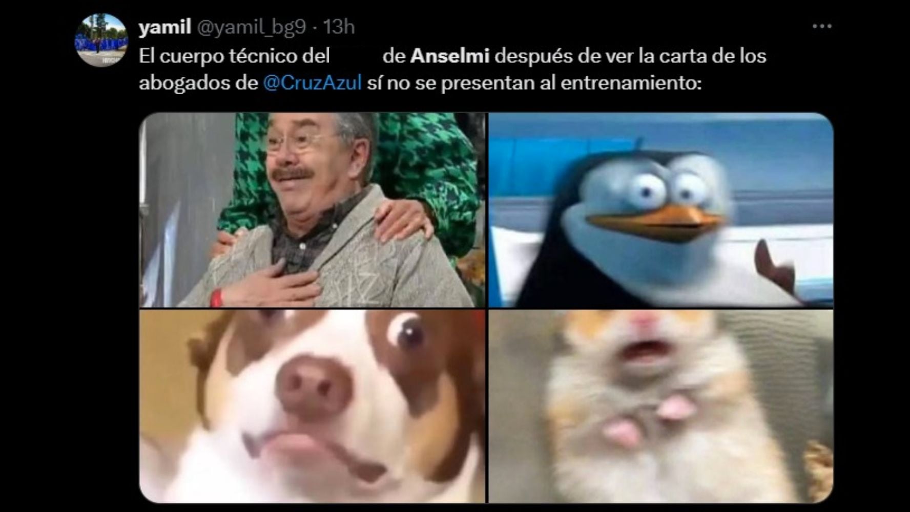 Memes relacionados con la salida de Martín Anselmi del Cruz Azul. (Foto: Redes sociales)