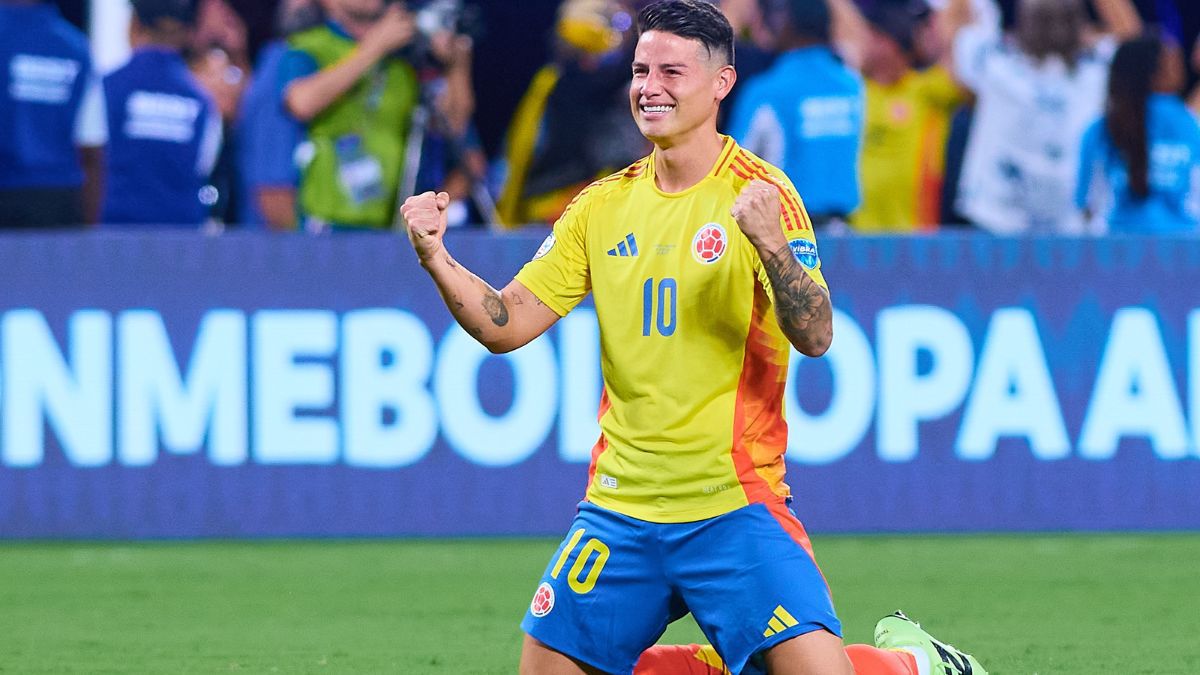 Colombia venció a Uruguay con un jugador menos en las semifinales de la Copa América 2024. (Foto: Mexsport)