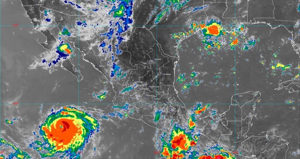 Huracán ‘Linda’ se fortalece a categoría 2 en el Pacífico mexicano