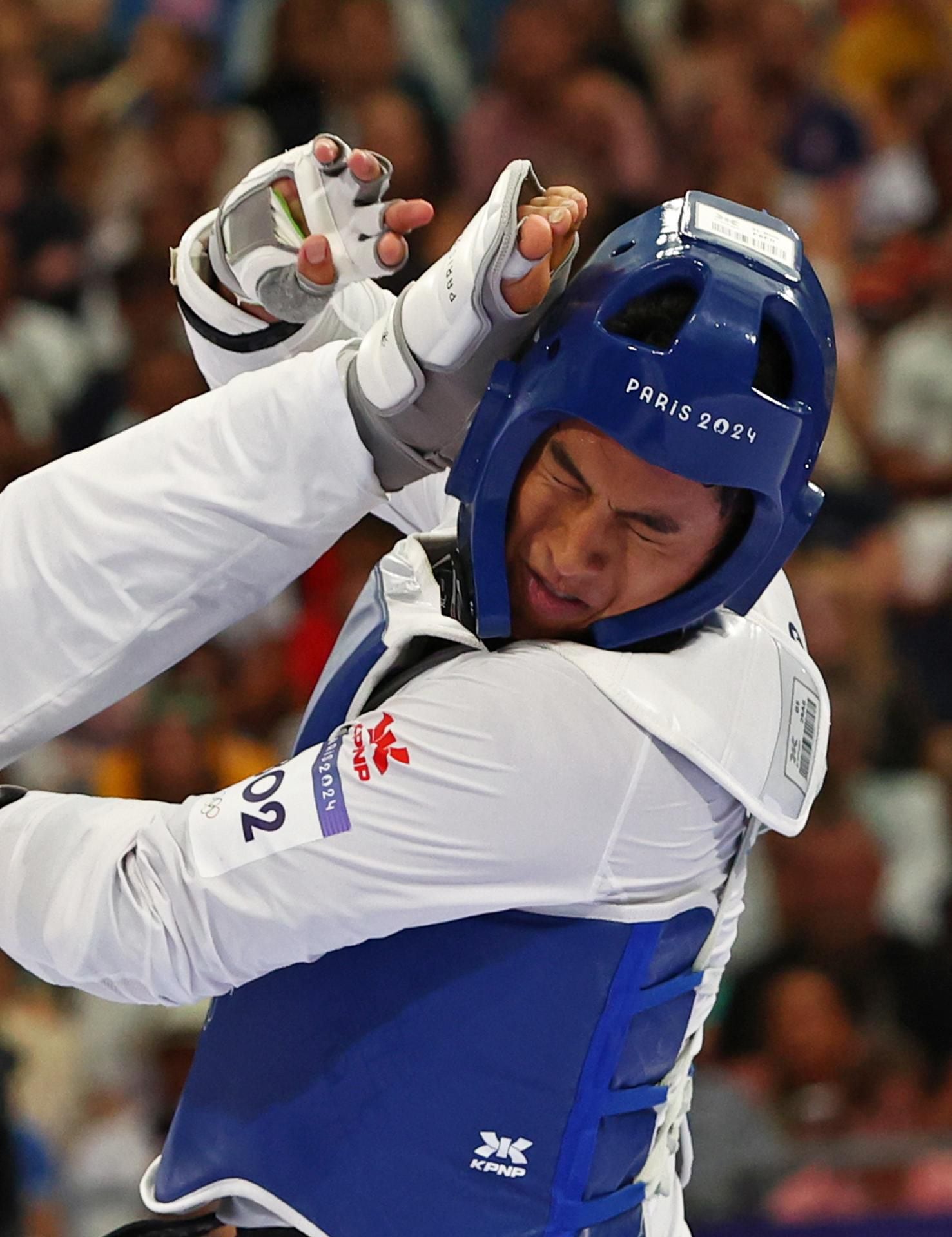 Carlos Sansores peleó tres rounds contra el representante de Costa de Marfil por la medalla de bronce. (Foto: EFE)